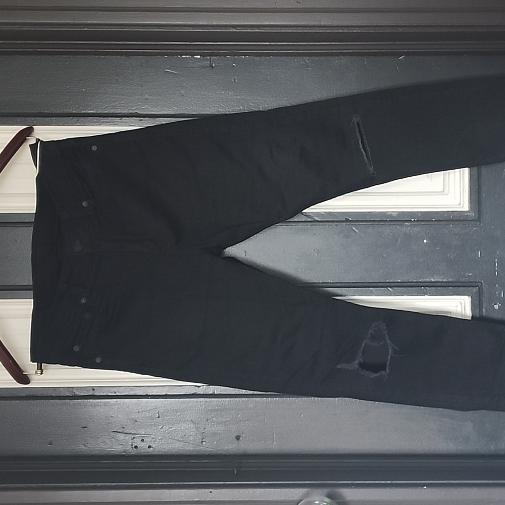 Levi's 510 Distressed Skinny Jeans